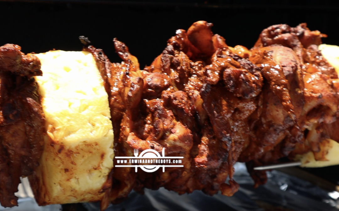 HOW TO MAKE TACOS AL PASTOR AT HOME USING ONE GRILL ROTISSERIE