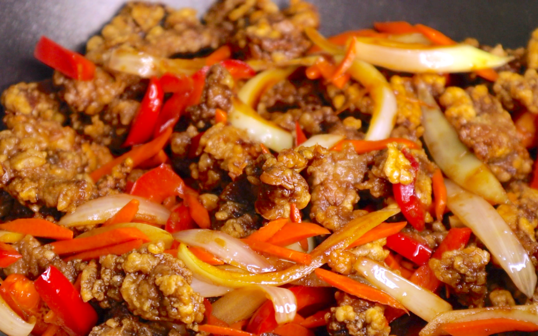 SWEET AND SOUR CRISPY SHREDDED BEEF RECIPE