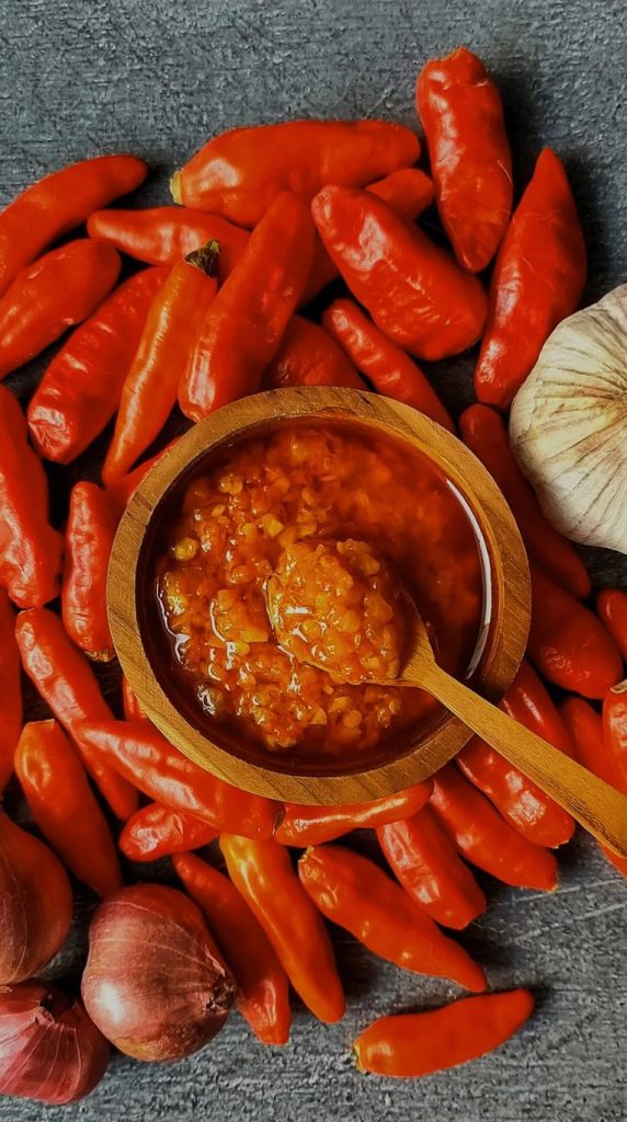 Chilli Oil Result – Sambal Terasi Goreng (Garlic Chili Oil with Fried Shrimp Paste)