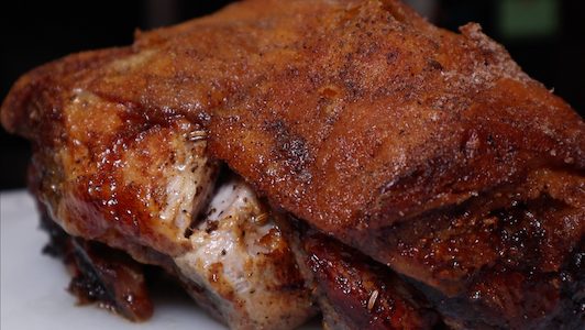 Cooked Roast Pork – Crispy Roast Pork Shoulder with Skin