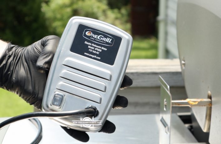 onegrill electric rotisserie motor 